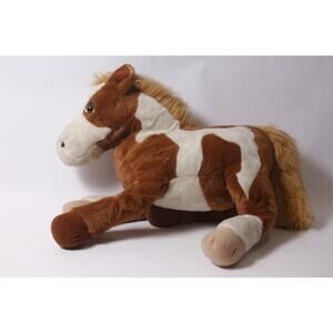 24K HuggaPuffs Polar Puff Horse Large Plush Special Effects ~ 260209-WH 970